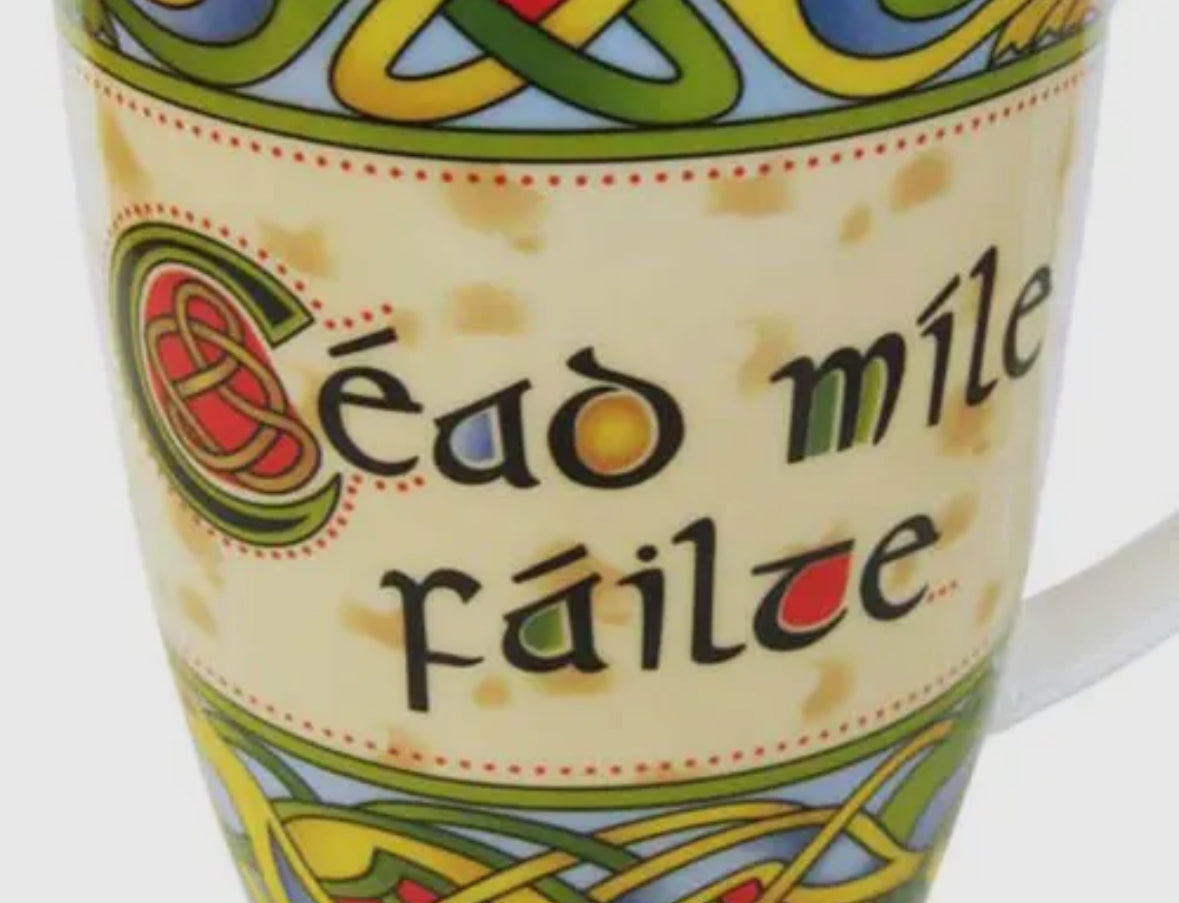 Gaelic Irish Welcome Ceramic Mug